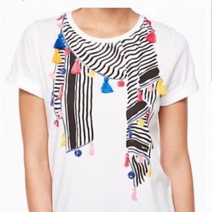Broome Street by Kate Spade Tassel T-Shirt